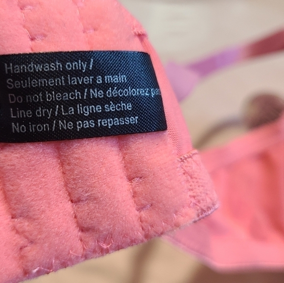 Inteco Intimates Two Tone Lace Trim Bra - Picture 9 of 9